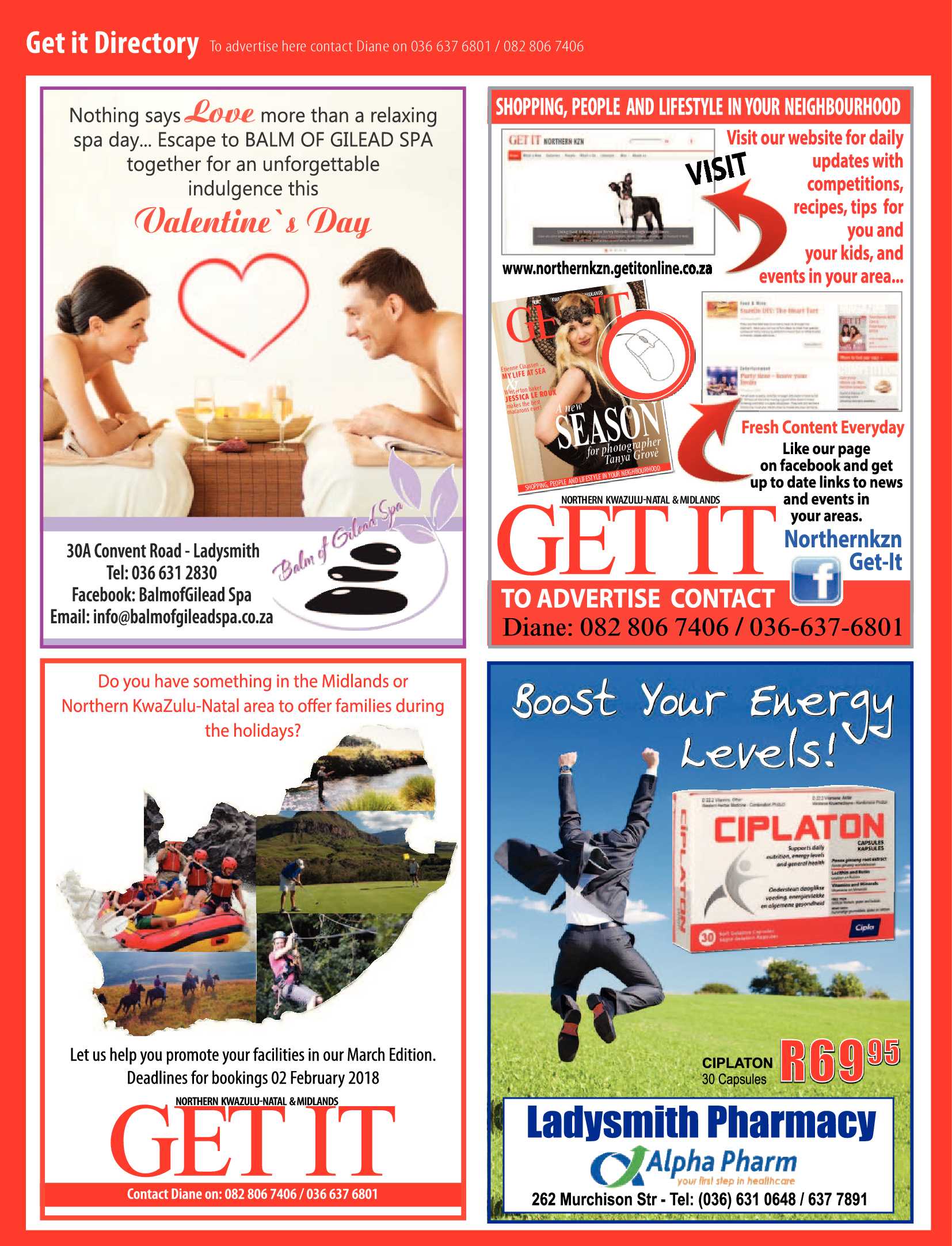 Get It Nothern KZN & Midlands February 2018 page 32